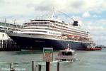 ID 1570 PRINSENDAM (1988/37845grt/IMO 8700280, ex-SEABOURN SUN, ROYAL VIKING SUN. To be renamed AMERA from 2019) berthed in Auckland, New Zealand.